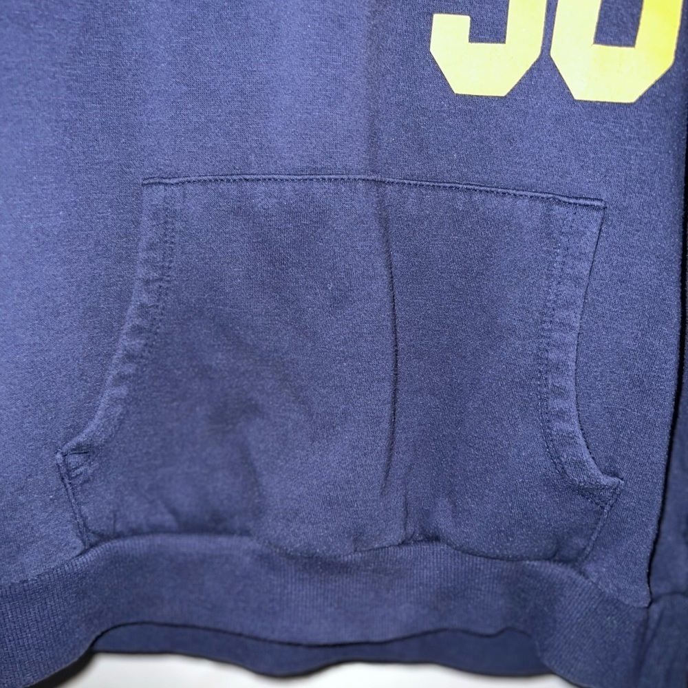 Georgetown Women's Small Navy and Yellow Hoodie - Picture 8 of 12